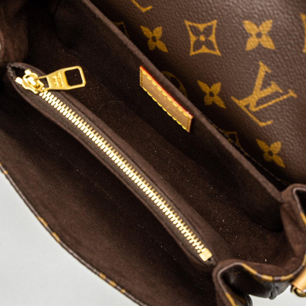 LOUIS VUITTON POCHETTE MÉTIS EAST WEST MONOGRAM CANVAS GHW (NEW VERSION)