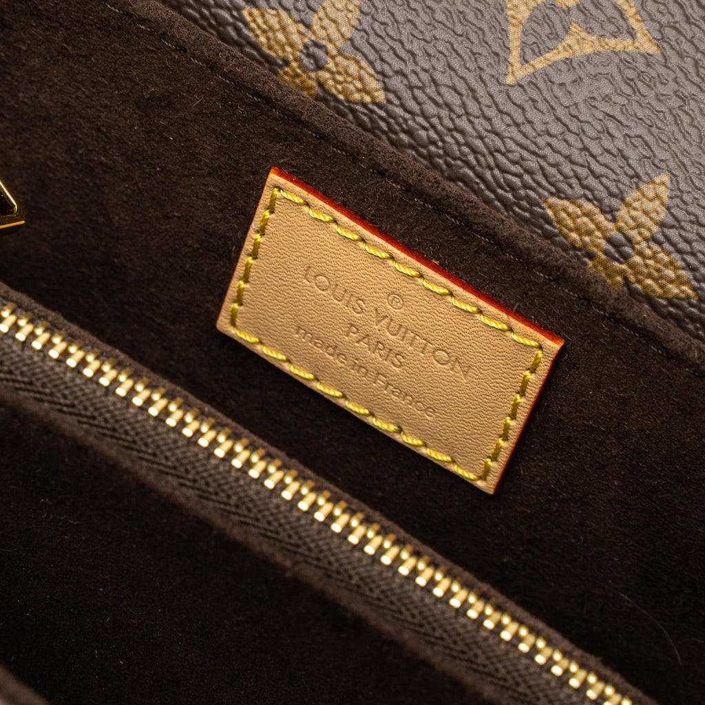 LOUIS VUITTON POCHETTE MÉTIS EAST WEST MONOGRAM CANVAS GHW (NEW VERSION)