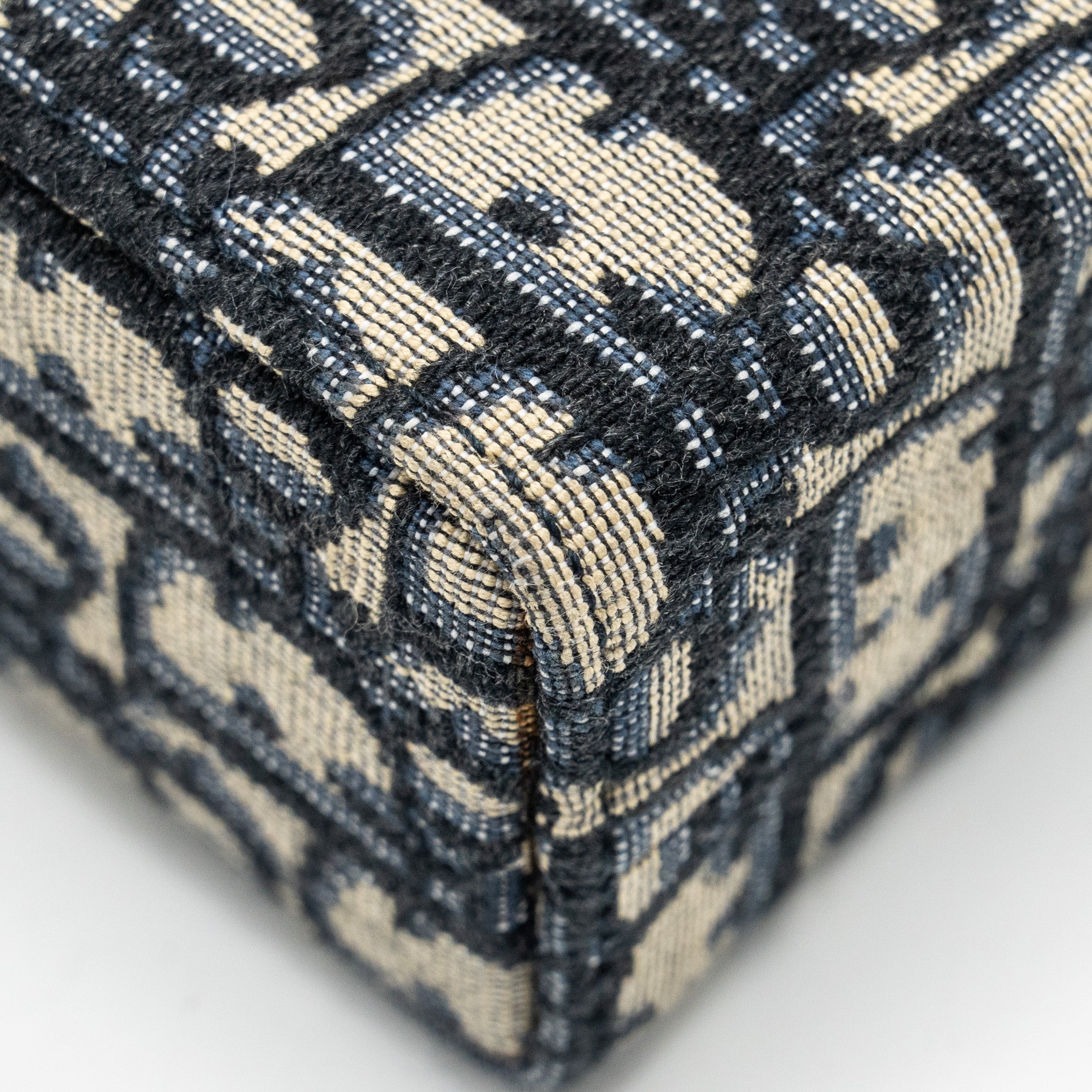 DIOR 30 MONTAIGNE BOX BLUE OBLIQUE JACQUARD GHW