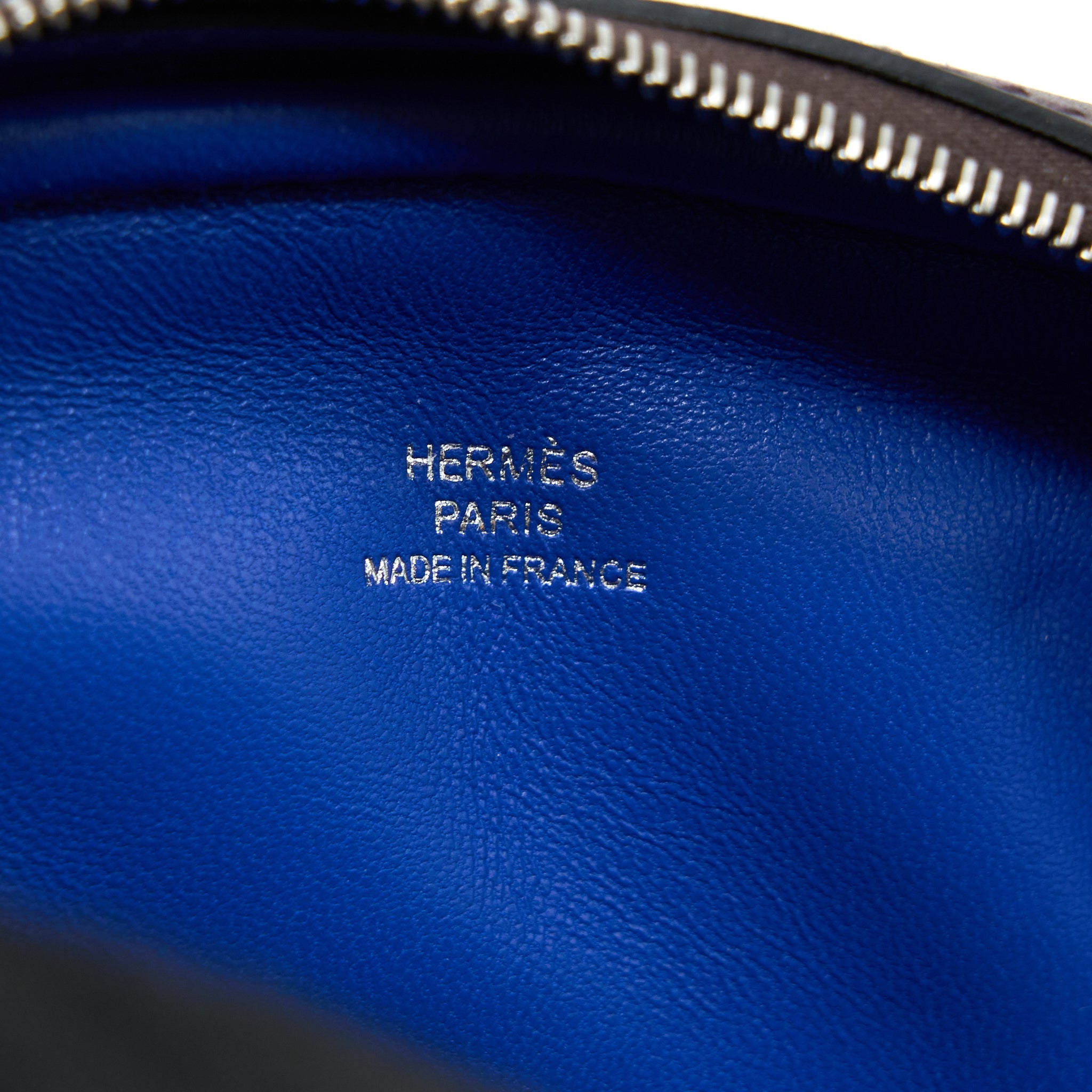 HERMES IN THE LOOP BELT BAG SWIFT ROUGE SELLIER/BLUE FRANCE SHW