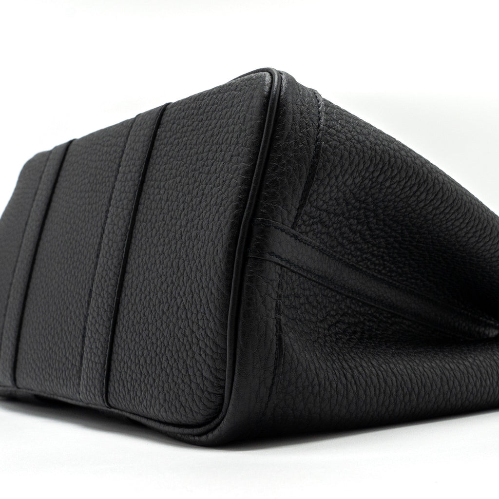 HERMES GARDEN PARTY 30 NEGONDA BLACK SHW