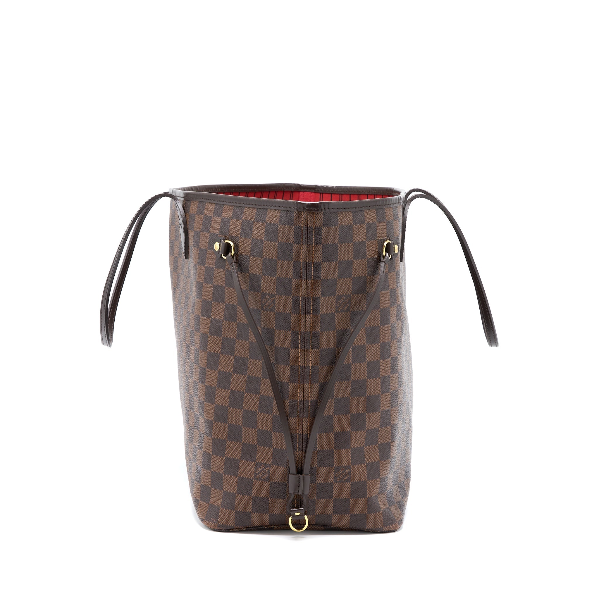 LOUIS VUITTON NEVERFULL GM DAMIER EBENE GHW