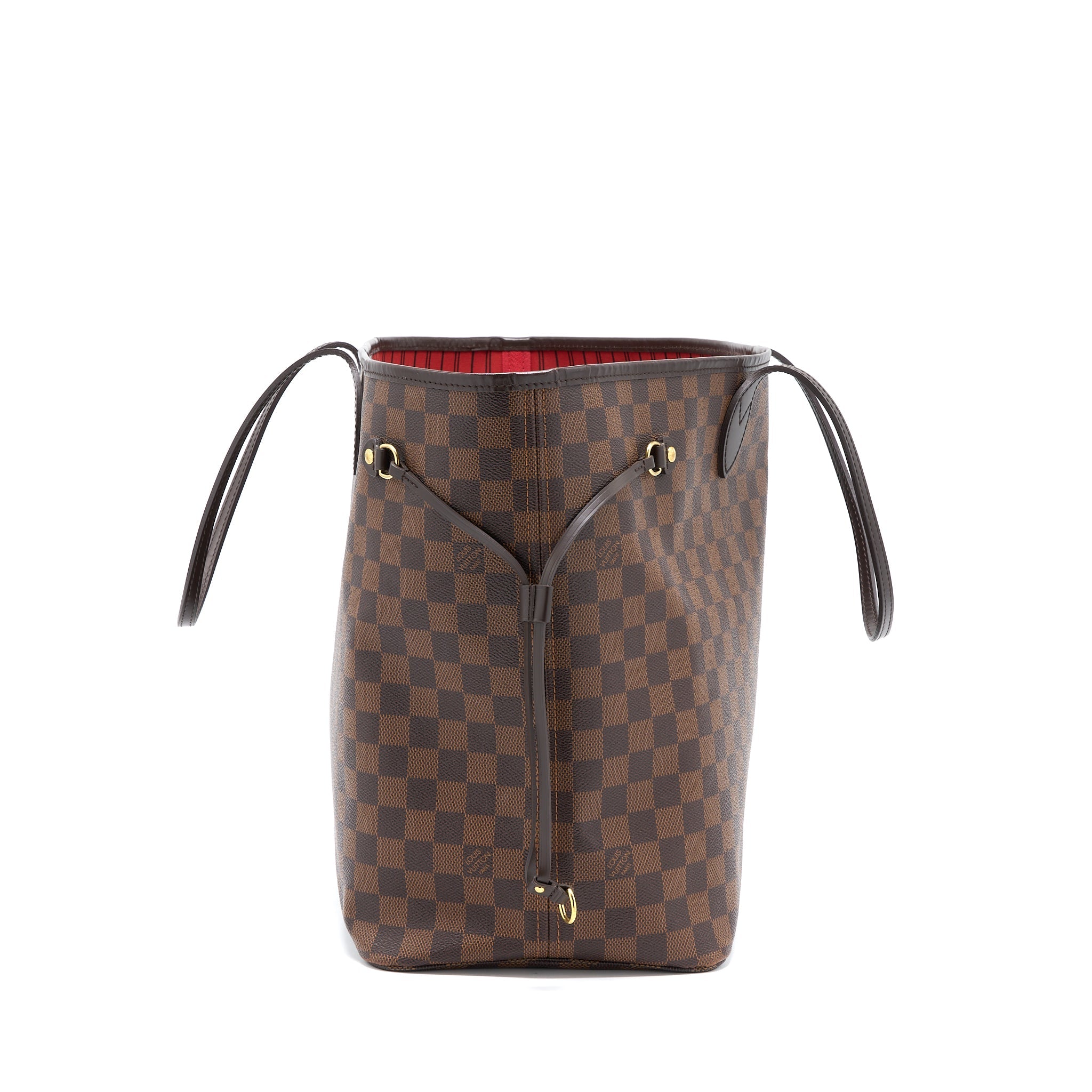 LOUIS VUITTON NEVERFULL GM DAMIER EBENE GHW
