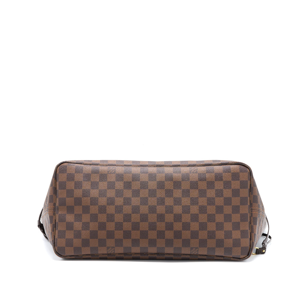 LOUIS VUITTON NEVERFULL GM DAMIER EBENE GHW