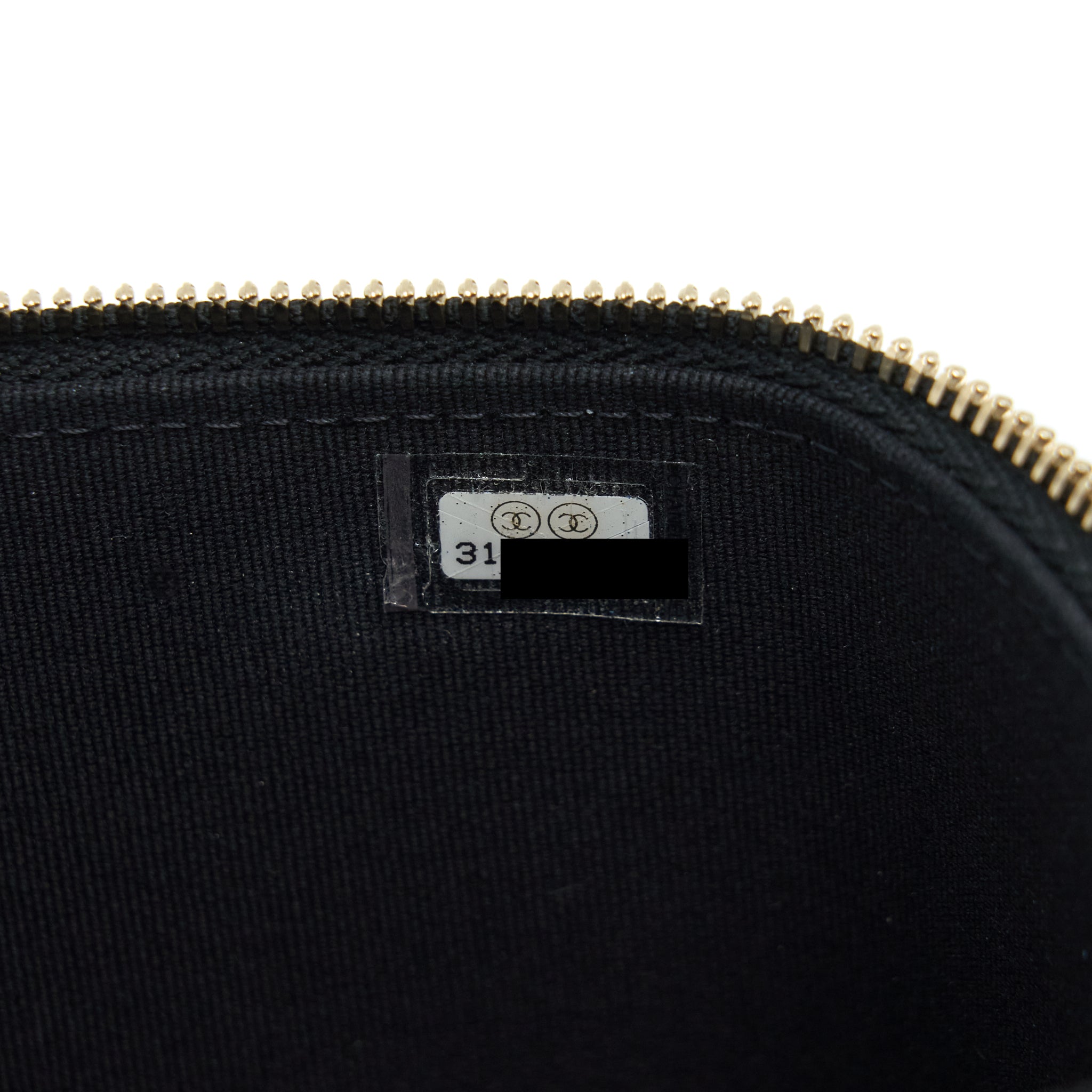 CHANEL TOP HANDLE LONG VANITY LAMBSKIN BLACK LGHW