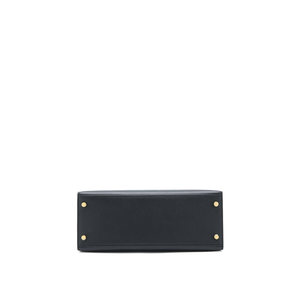 HERMES KELLY 28 EPSOM BLACK GHW