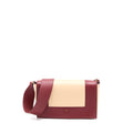 CELINE FRAME BAG CALFSKIN MULTICOLOUR RED/BEIGE GHW