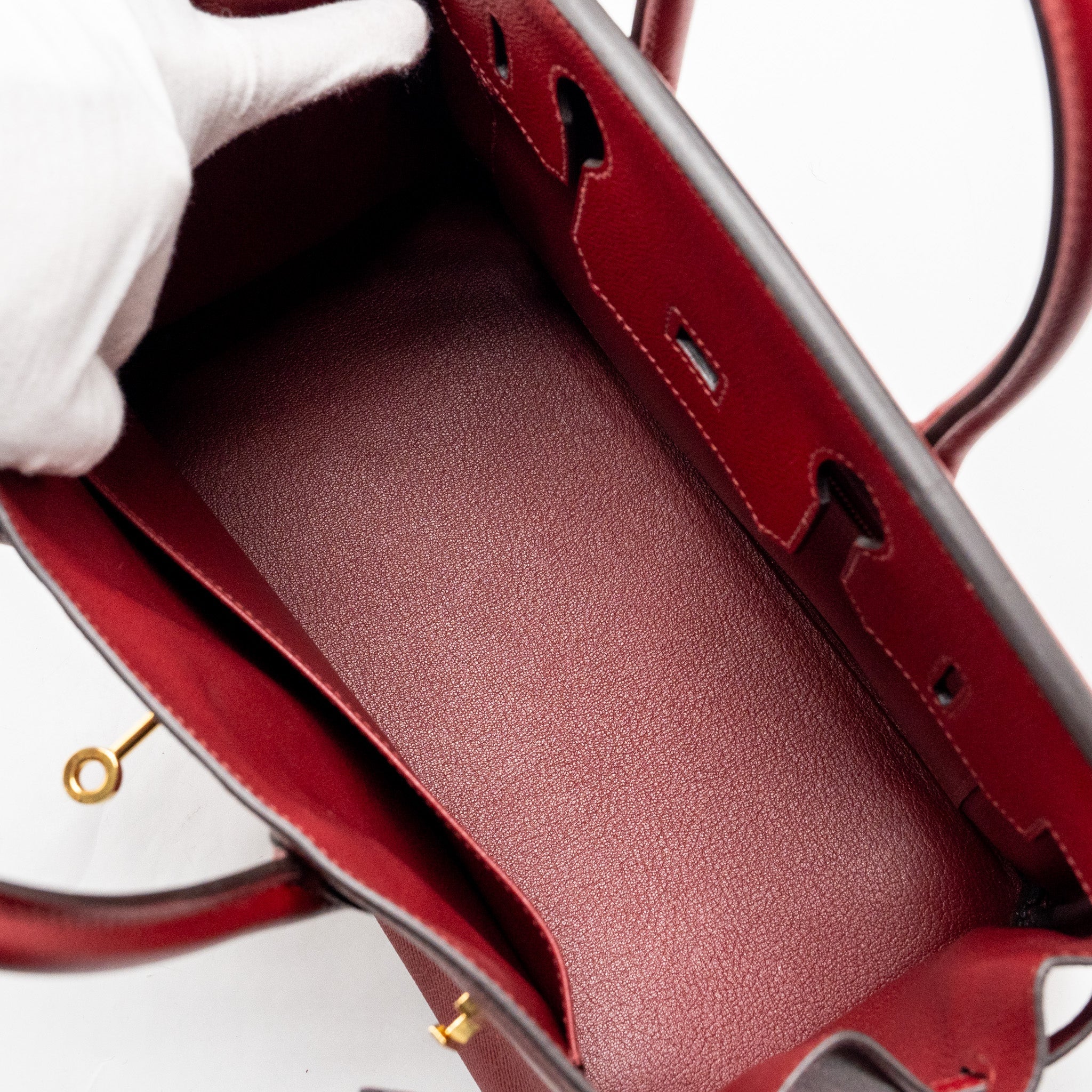 HERMES BIRKIN 30 EPSOM ROUGE GRENAT GHW