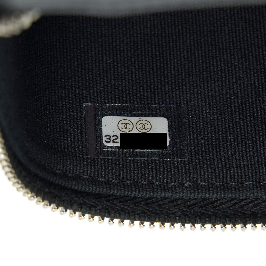 CHANEL 22S MINI VANITY WITH COCO GIANT CHAIN CAVIAR BLACK SHW