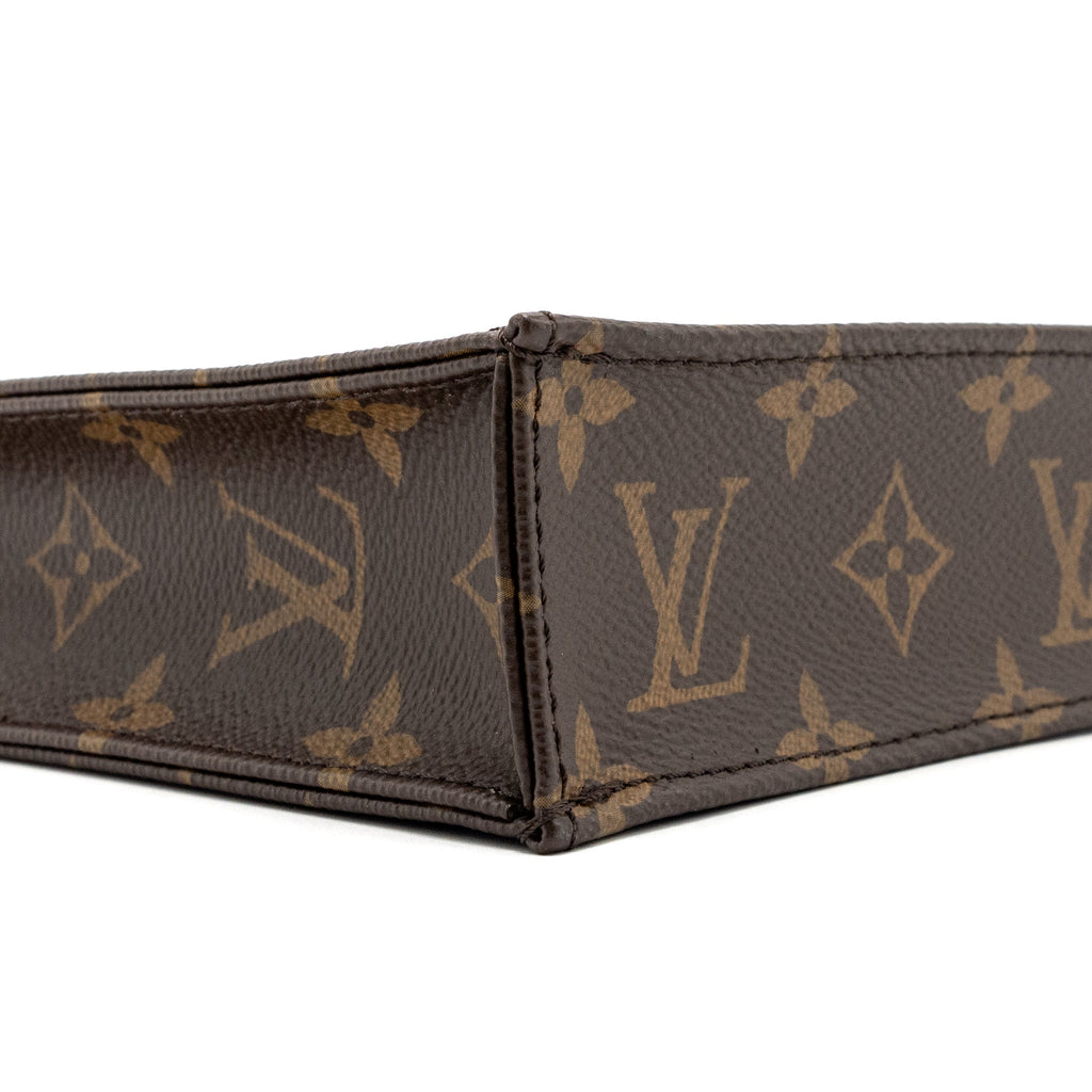 LOUIS VUITTON PETIT SAC PLAT MONOGRAM CANVAS GHW