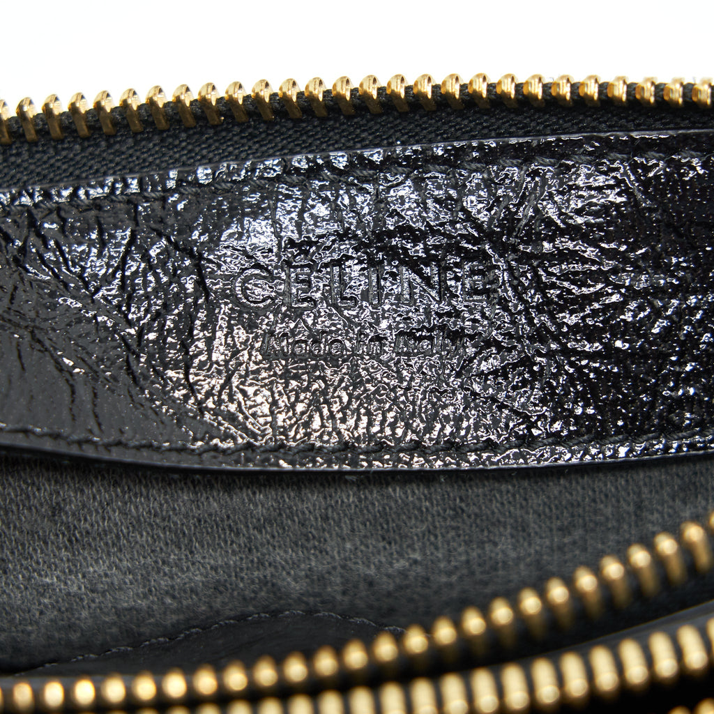 CELINE LARGE TRIO BAG BLACK GHW