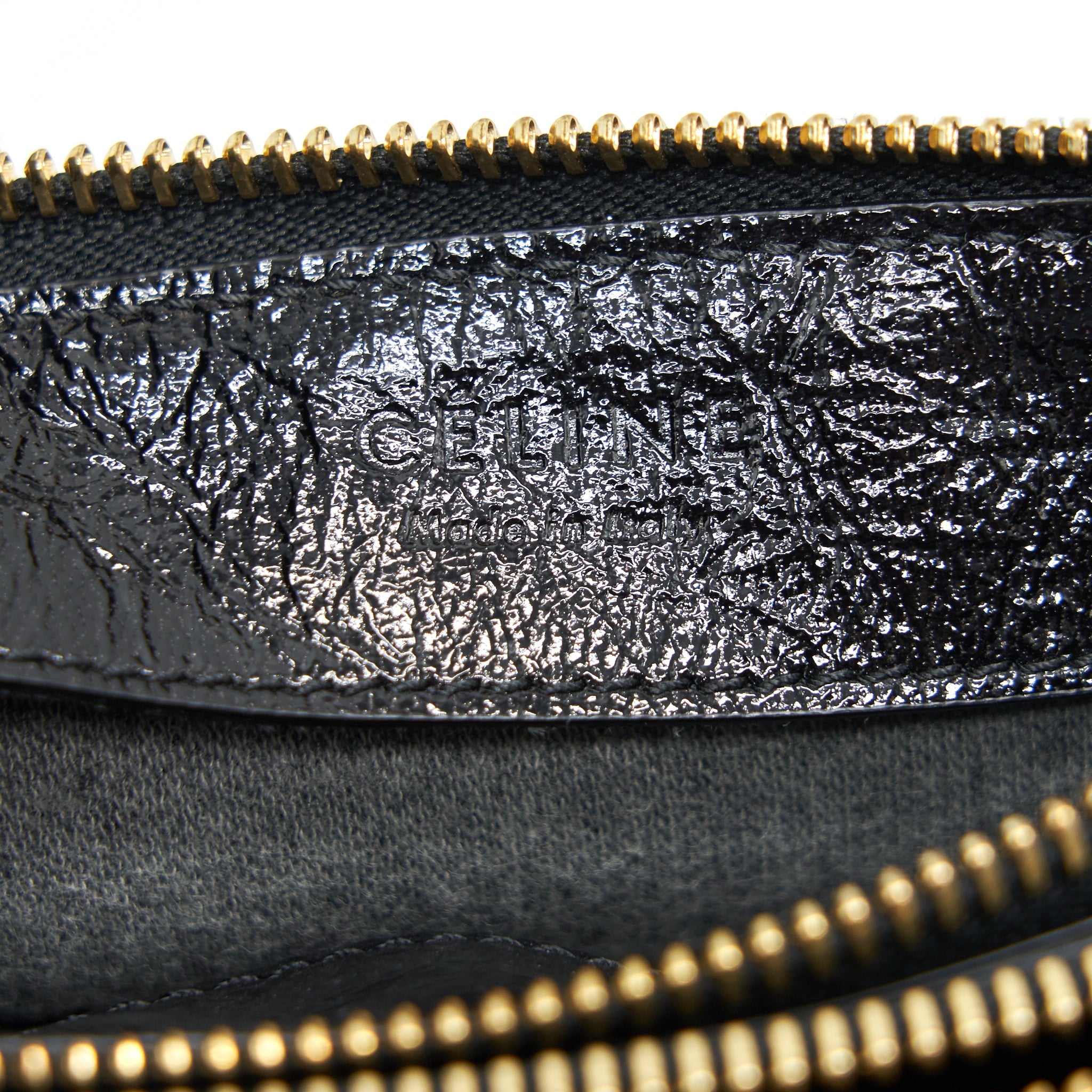 CELINE LARGE TRIO BAG BLACK GHW