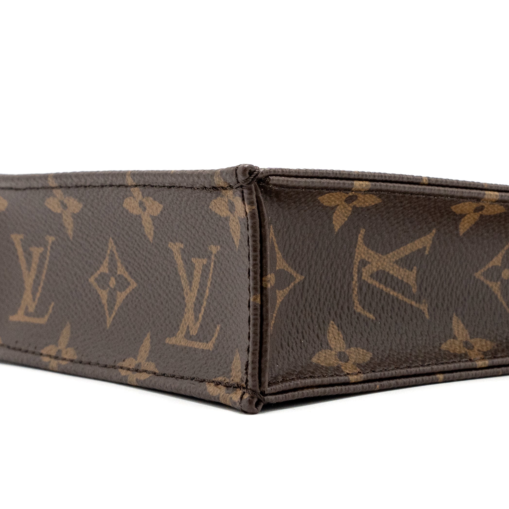 LOUIS VUITTON PETIT SAC PLAT MONOGRAM CANVAS GHW