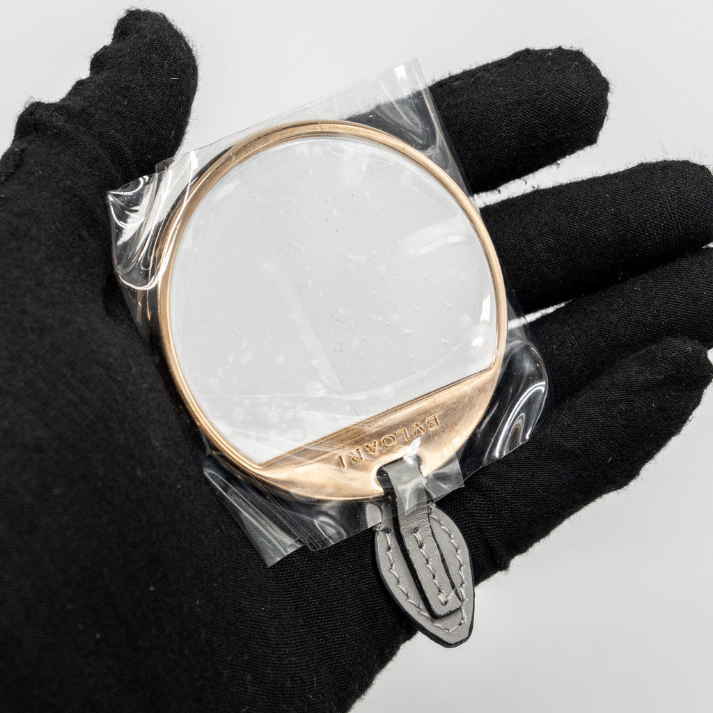 BVLGARI SERPENTI FOREVER LEATHER/CRYSTAL GALUCHAR GREY GHW