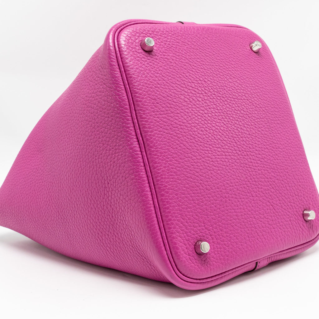 HERMES PICOTIN 22 LOCK BAG CLEMENCE MAGNOLIA SHW