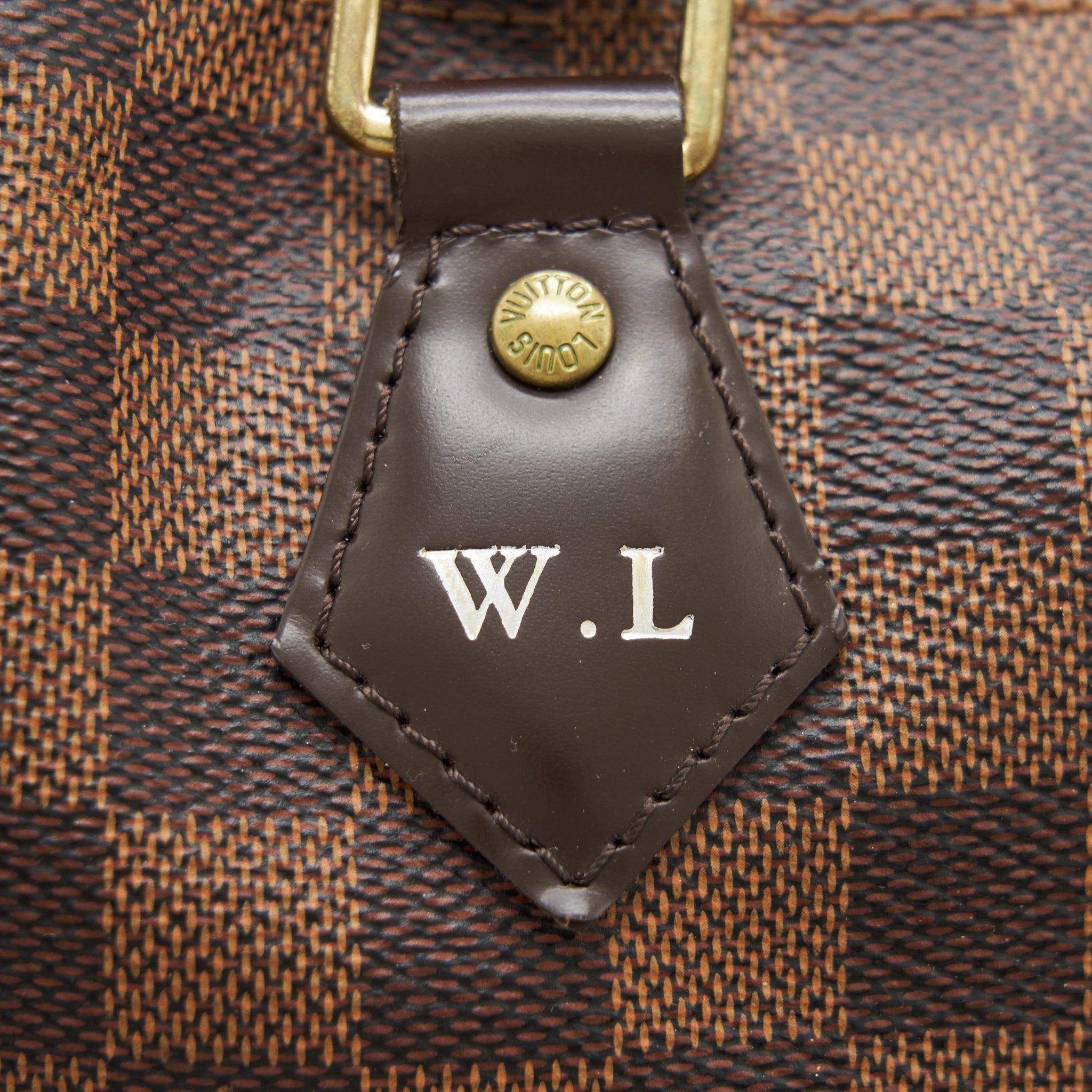 LOUIS VUITTON SPEEDY BANDOULIERE 30 DAMIER EBENE CANVAS
