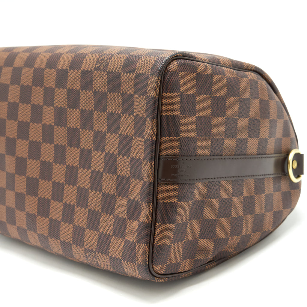 LOUIS VUITTON SPEEDY BANDOULIERE 30 DAMIER EBENE CANVAS