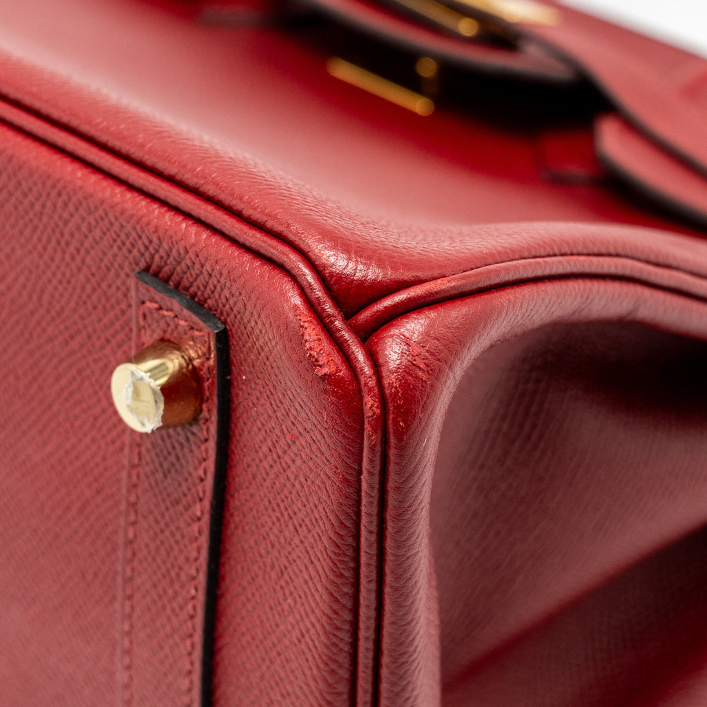 HERMES BIRKIN 30 EPSOM ROUGE GRENAT GHW