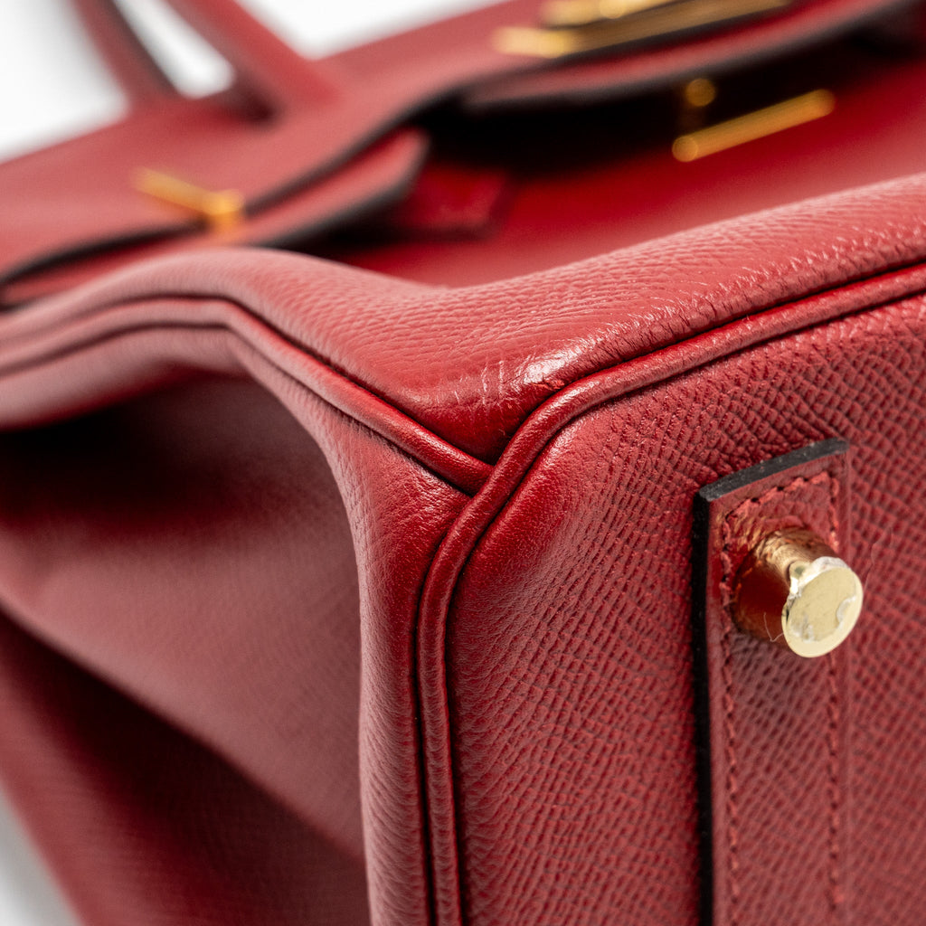 HERMES BIRKIN 30 EPSOM ROUGE GRENAT GHW