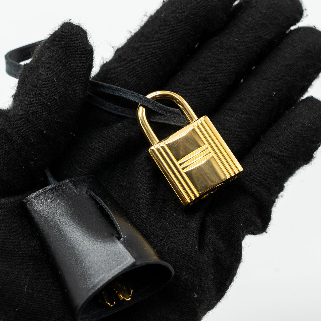HERMES HERBAG 31 WITH BERLINE CANVAS AND HUNTER IN BLACK GHW