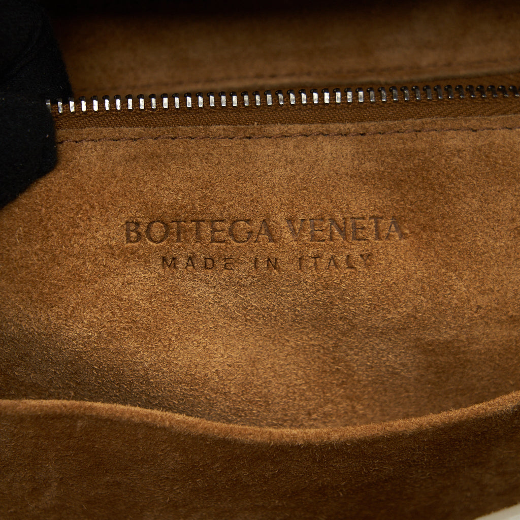 BOTTEGA VENETA ARCO BAG CALFSKIN WHITE SHW