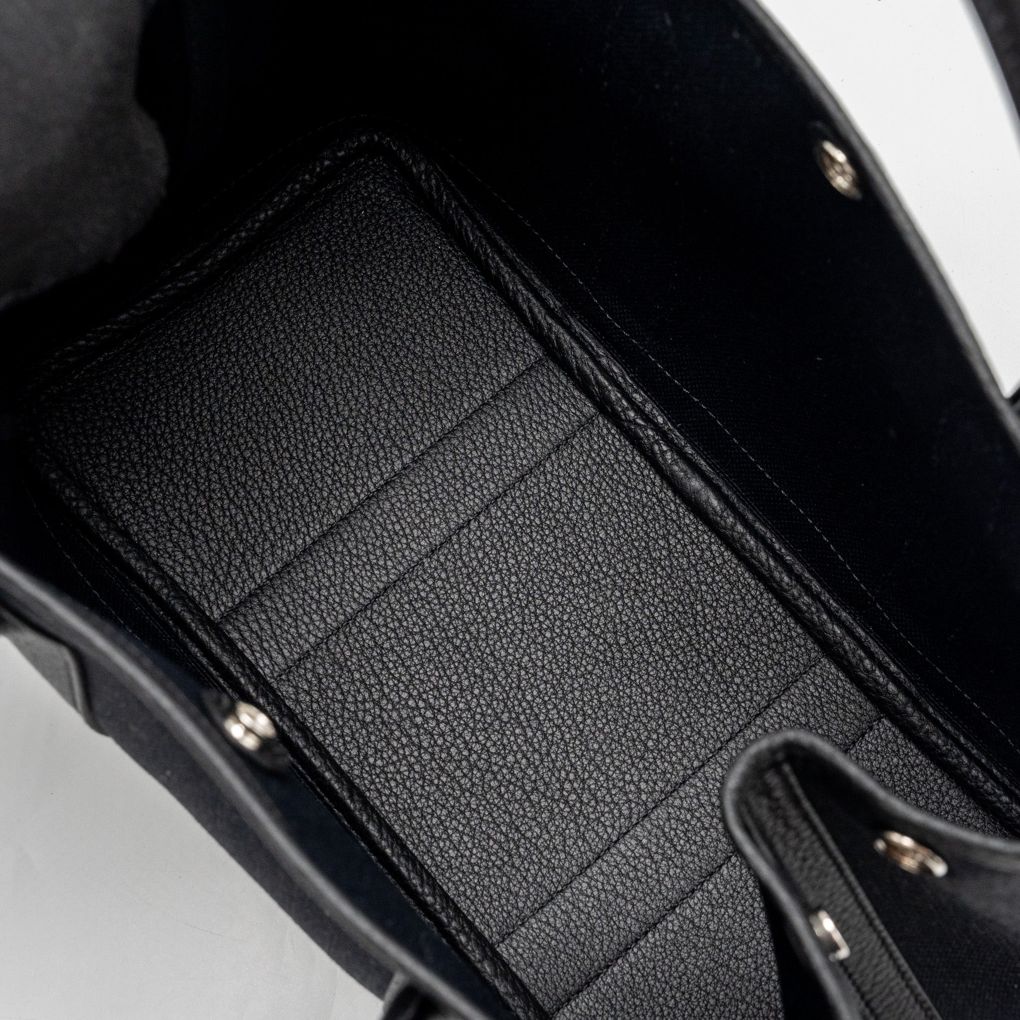 HERMES GARDEN PARTY 30 CANVAS/NEGONDA BLACK SHW