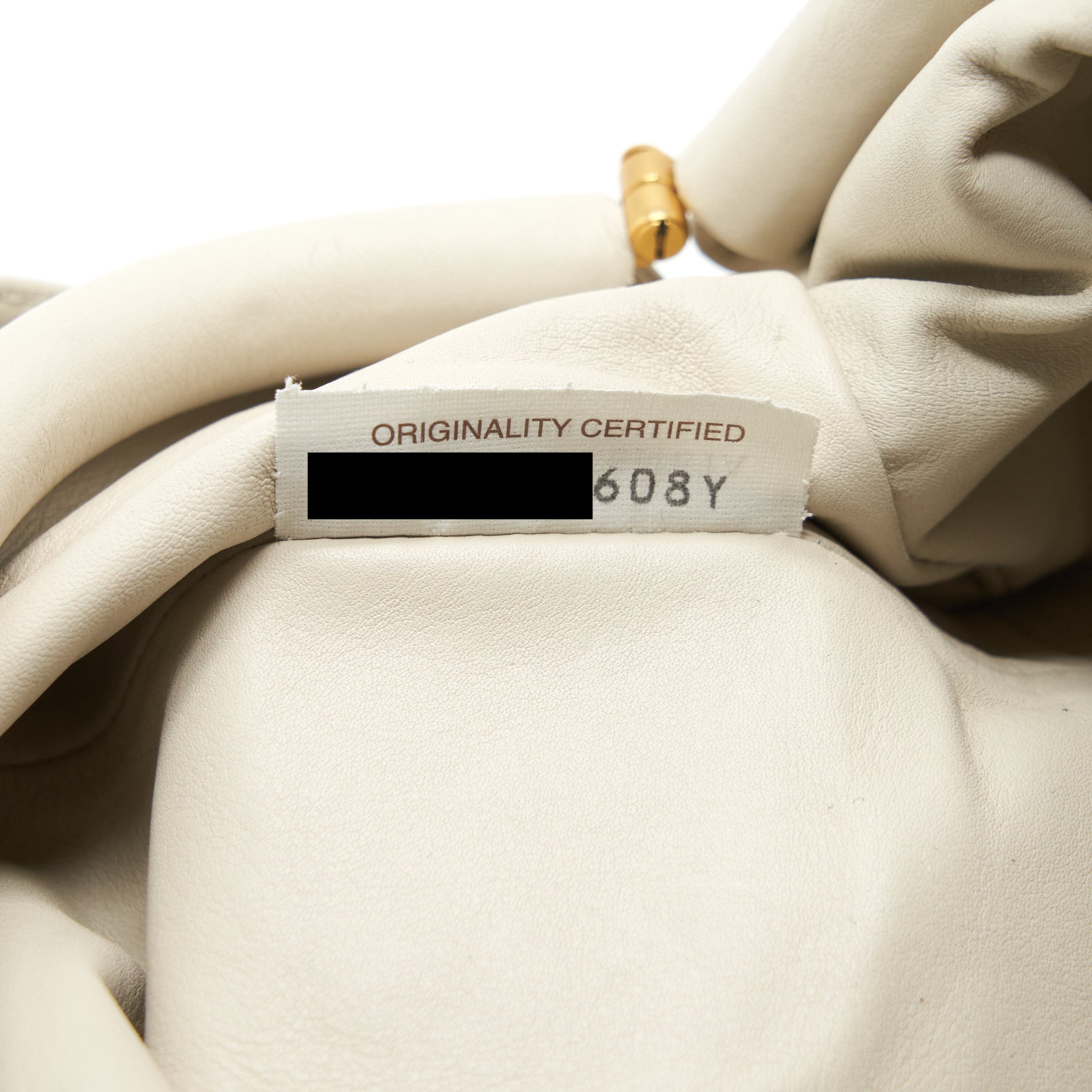 BOTTEGA VENETA MINI POUCH CALFSKIN PLASTER