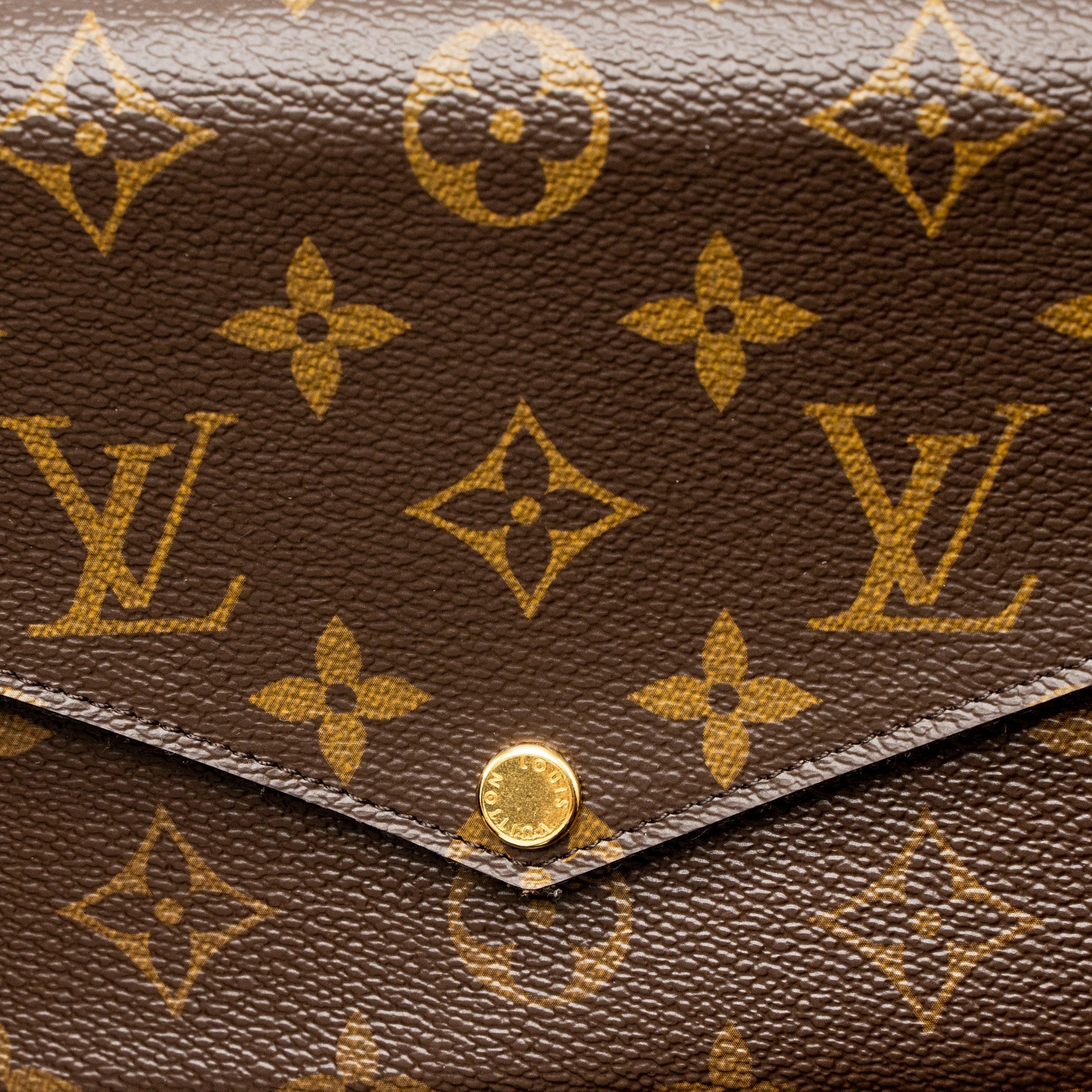LOUIS VUITTON FELICIE POCHETTE MONOGRAM CANVAS GHW