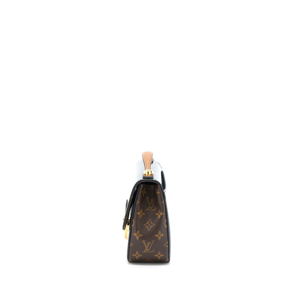 LOUIS VUITTON CHERRYWOOD BB PATENT/MONOGRAM CANVAS BLACK GHW