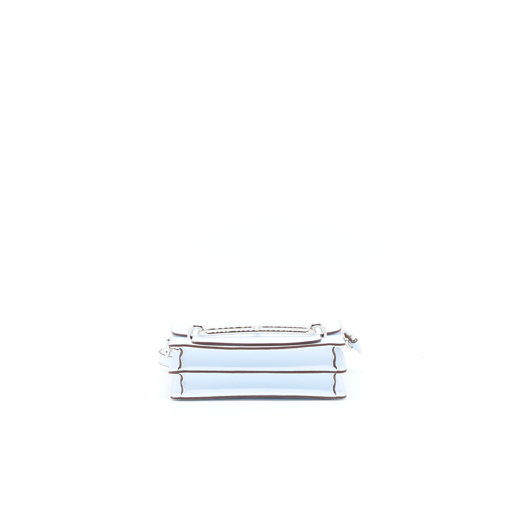 HERMES MINI ROULIS SWIFT BLUE BRUME SHW
