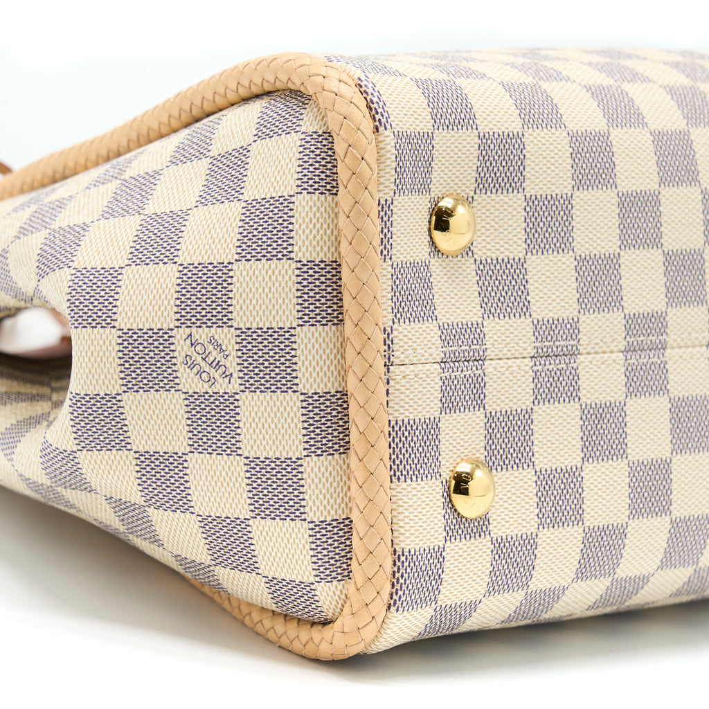 LOUIS VUITTON PROPRIANO BAG DAMIER AZUR GHW