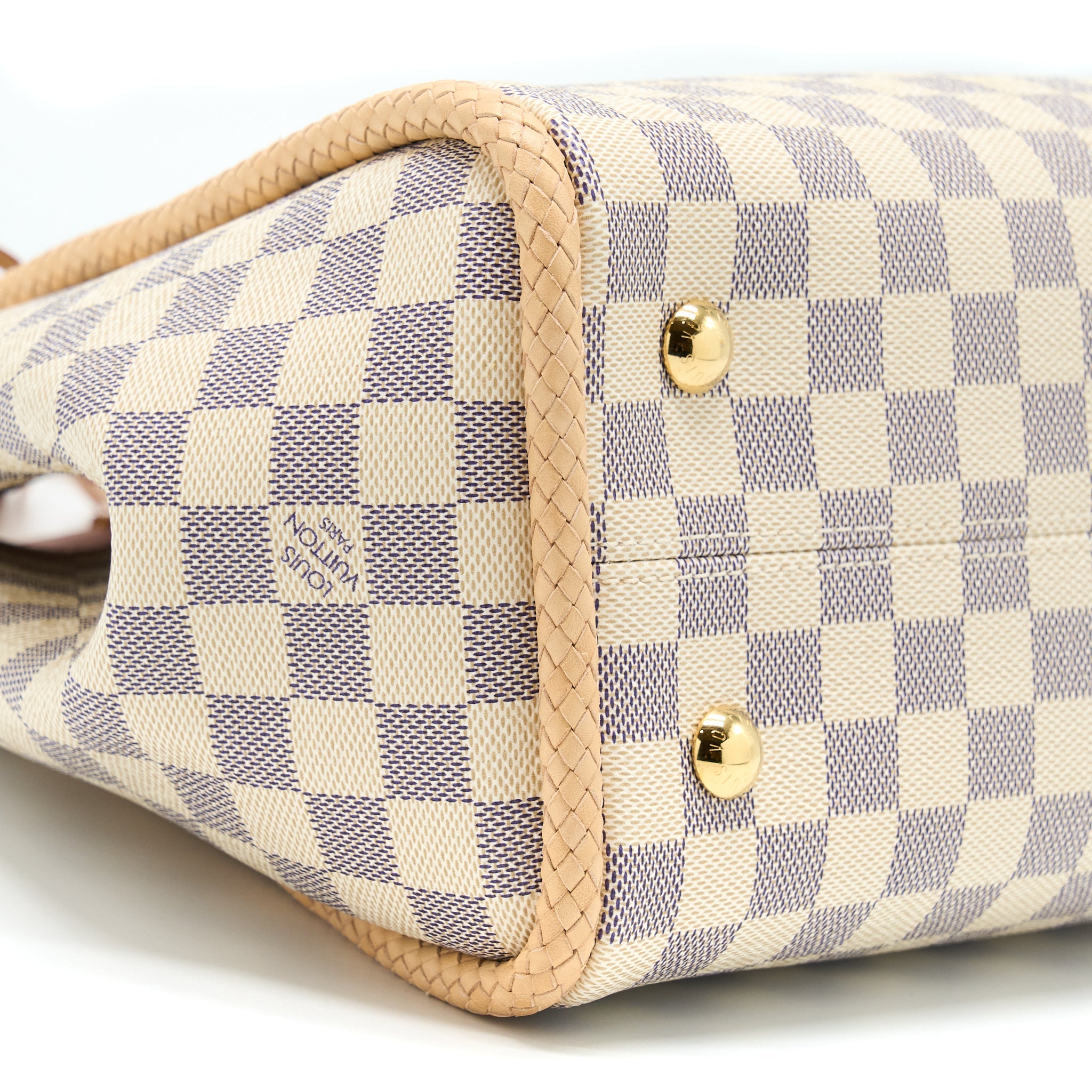 LOUIS VUITTON PROPRIANO BAG DAMIER AZUR GHW