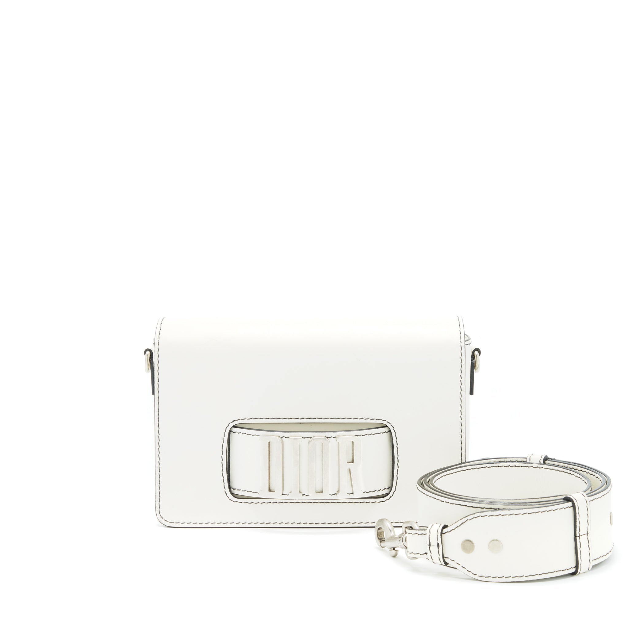 DIOR EVOLUTION BAG WHITE GHW