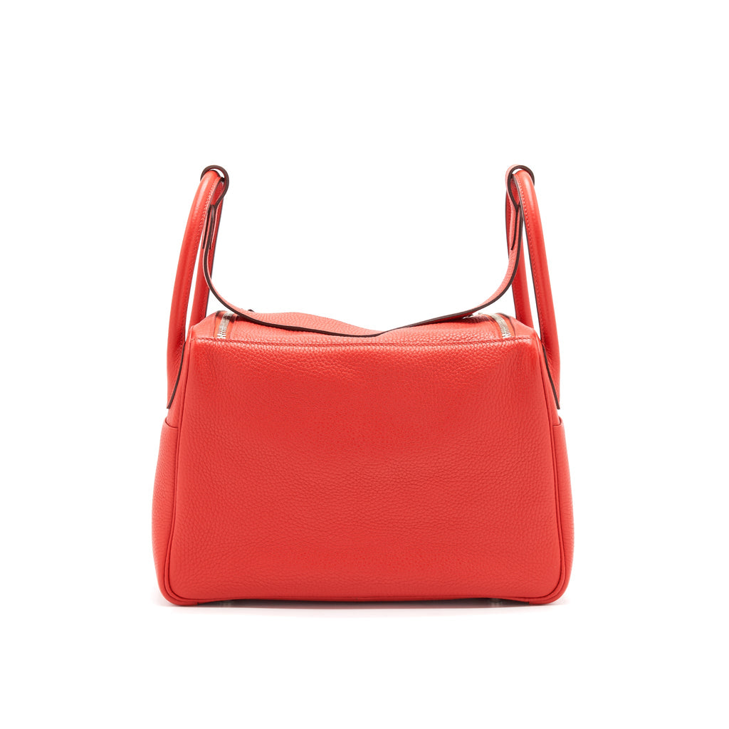 HERMES LINDY 30 ROUGE TOMATE SHW
