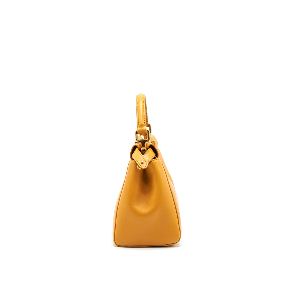 FENDI MINI PEEKABOO APRICOT GHW