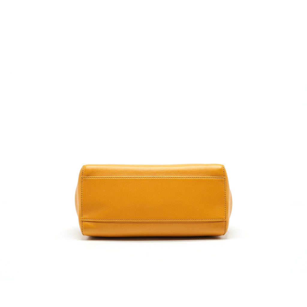 FENDI MINI PEEKABOO APRICOT GHW