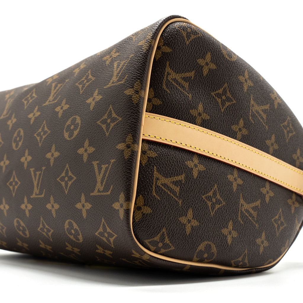 LOUIS VUITTON SPEEDY BANDOULIERE 30 MY LV WORLD TOUR MONOGRAM CANVAS GHW