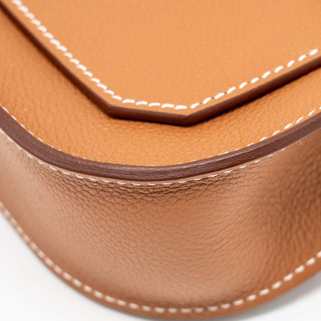 HERMES MINI JYPSIERE EVERCOLOR GOLD SHW