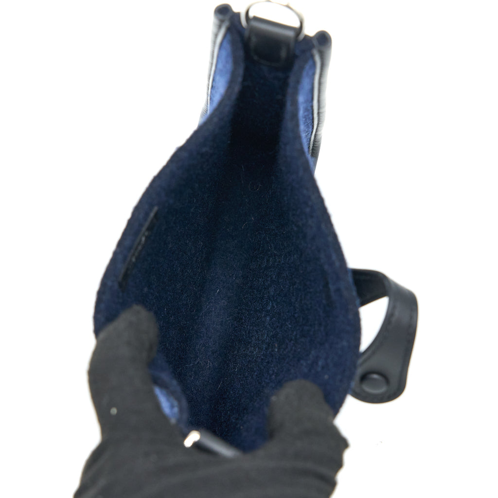 HERMES MINI EVELYNE FEUTRE/SWIFT BLUE NUIT/BLACK SHW