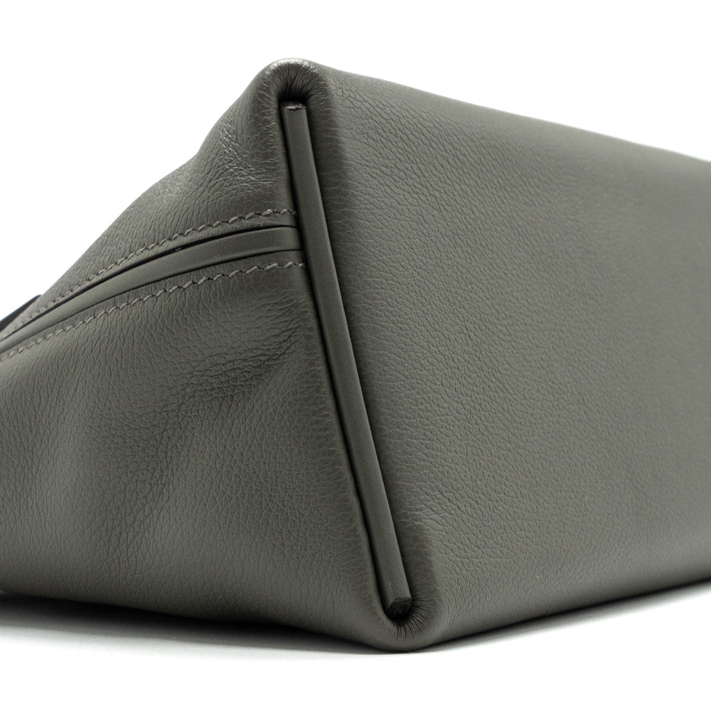 HERMES MINI 24/24 2424 - 21 BAG EVERCOLOR/SWIFT GRIS MEYER GHW