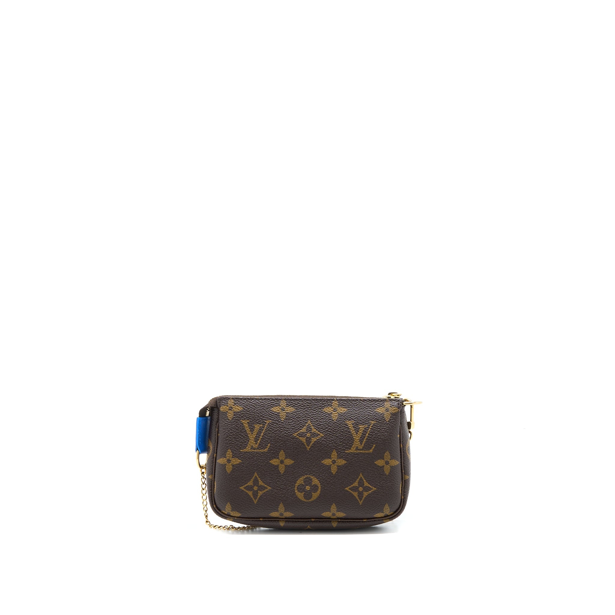 LOUIS VUITTON MINI POCHETTE ACCESSORIES LIMITED EDITION MONOGRAM CANVAS GHW
