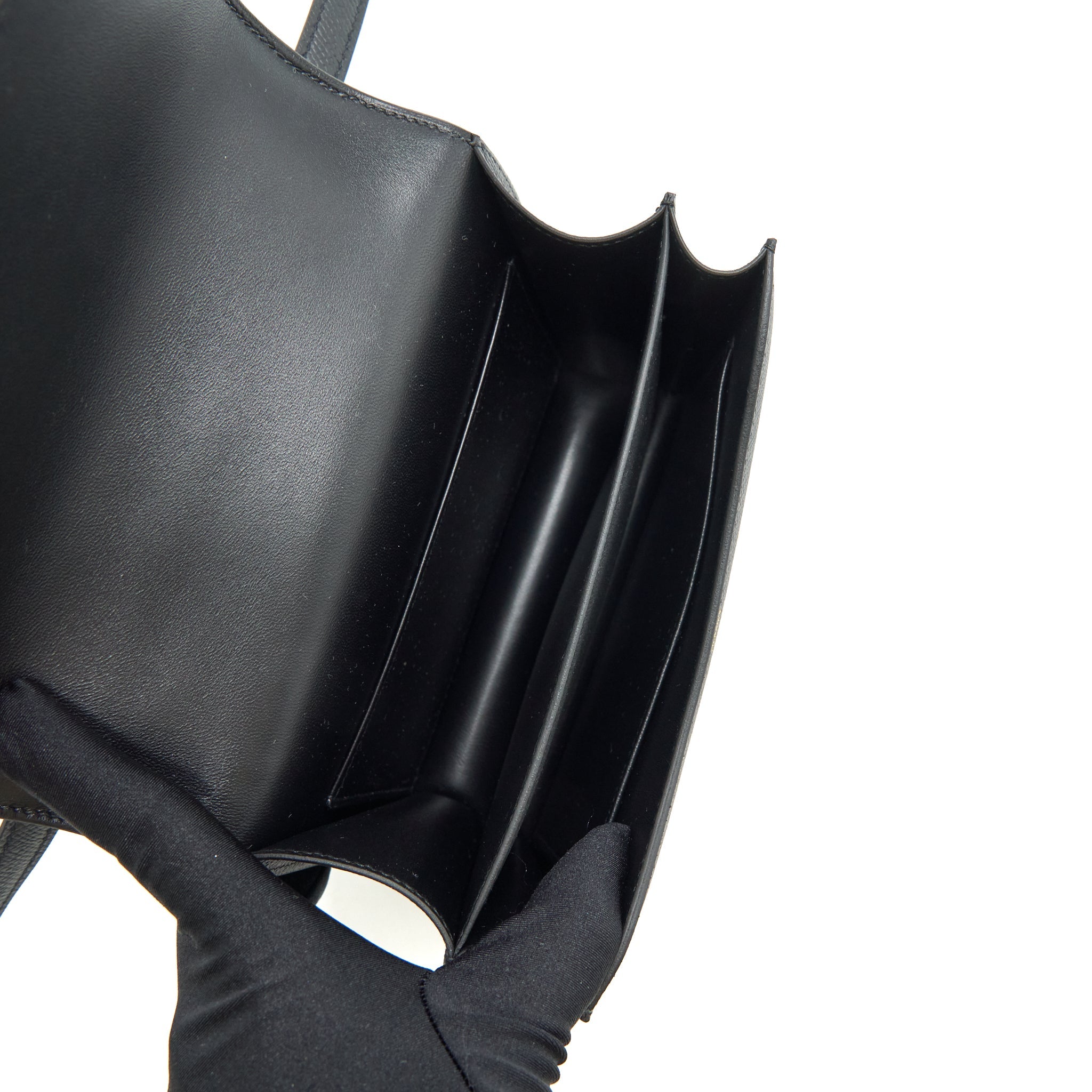 HERMES CONSTANCE MINI EPSOM BLACK RGHW