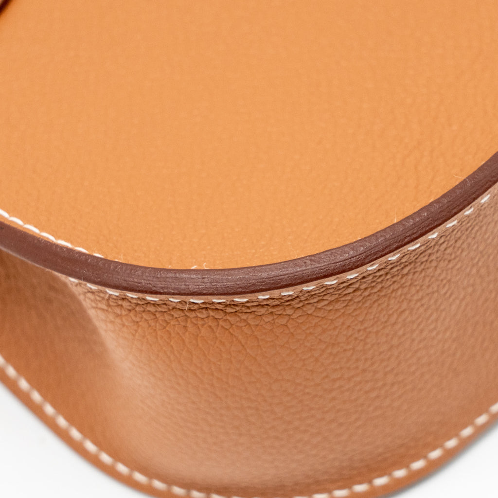 HERMES MINI JYPSIERE EVERCOLOR GOLD SHW