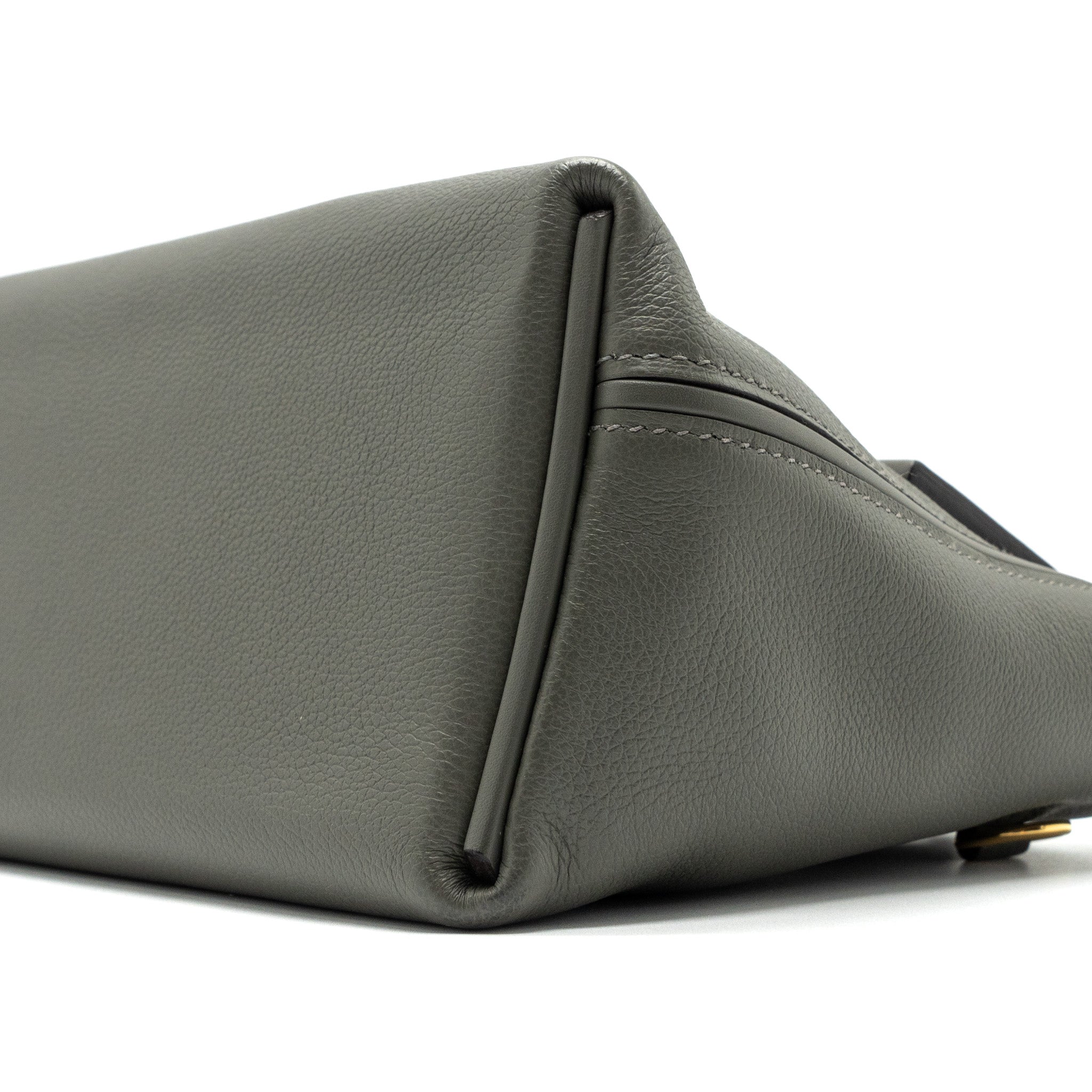HERMES MINI 24/24 2424 - 21 BAG EVERCOLOR/SWIFT GRIS MEYER GHW