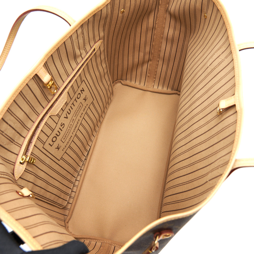 LOUIS VUITTON NEVER FULL GM MONOGRAM CANVAS (WITHOUT INSIDE POUCH)