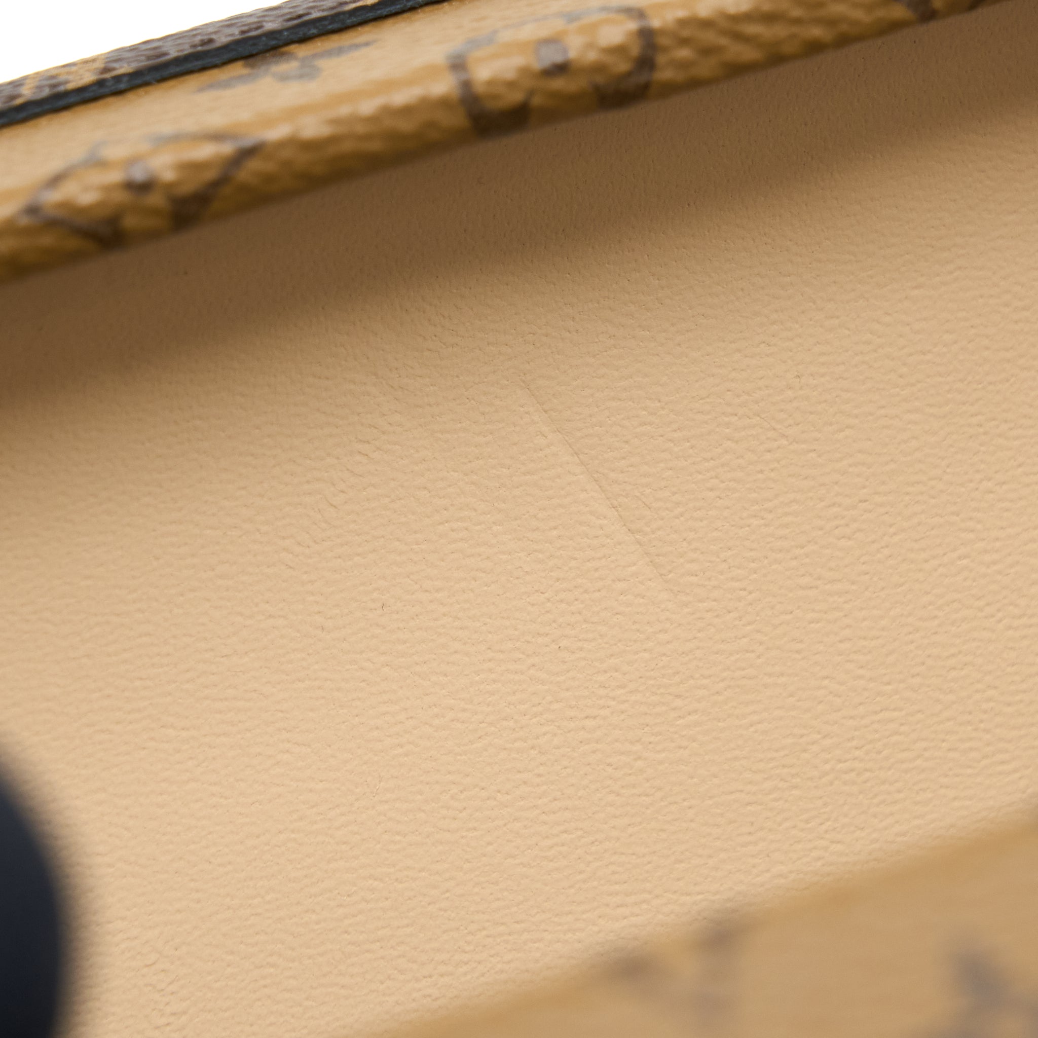 LOUIS VUITTON PETITE MALLE MONOGRAM REVERSE CANVAS GHW