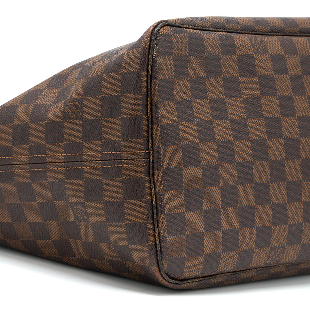 LOUIS VUITTON NEVERFULL GM DAMIER EBENE GHW