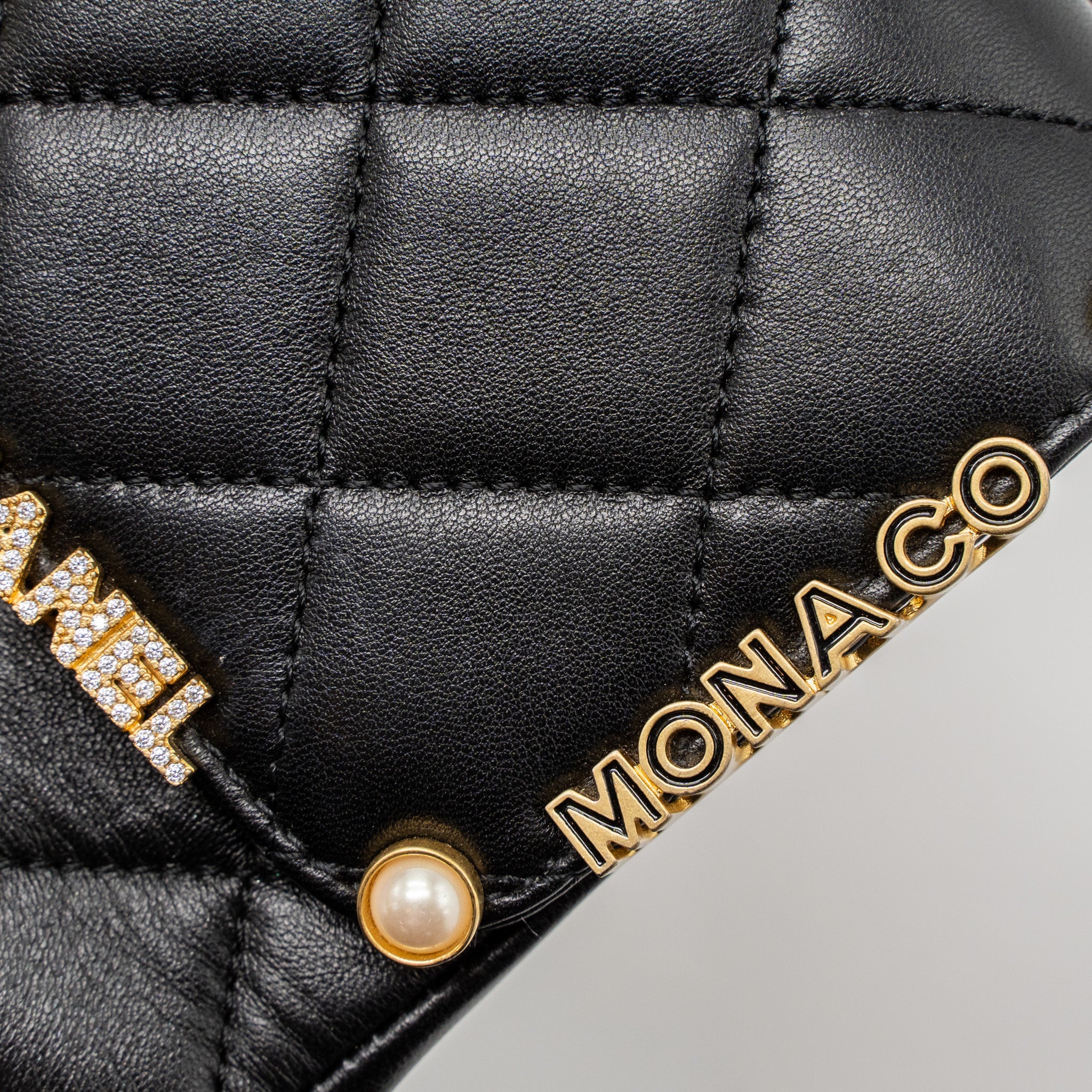 CHANEL LIMITED EDITION QUILTED FLAP BAG LAMBSKIN BLACK GHW (MICROCHIP)