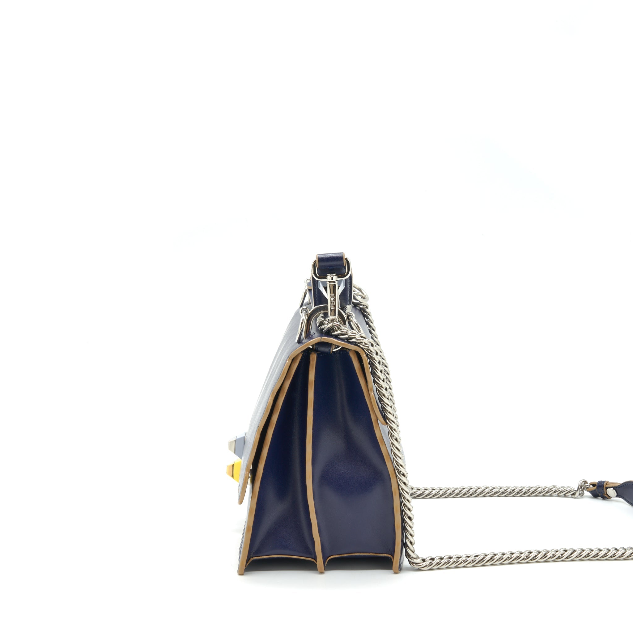 FENDI KAN I BAG NAVY SHW