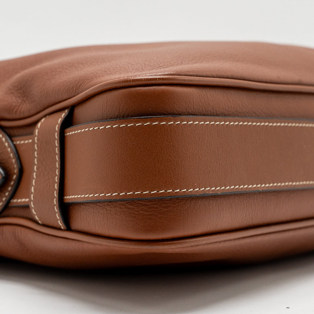 CELINE MEDIUM ROMY SUPPLE CALFSKIN TAN GHW